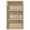 Wall Mounted Bathroom Cabinet with Shelf Sonoma Oak 30 x 10 x 50 cm
