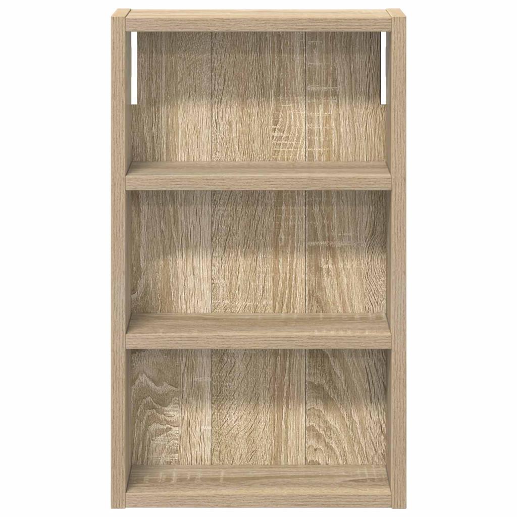 Wall Mounted Bathroom Cabinet with Shelf Sonoma Oak 30 x 10 x 50 cm