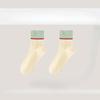 Female Spring and Summer New Simple Leisure Cotton Anti Bacterial Anti Odor Sweat Breathable Tube Socks