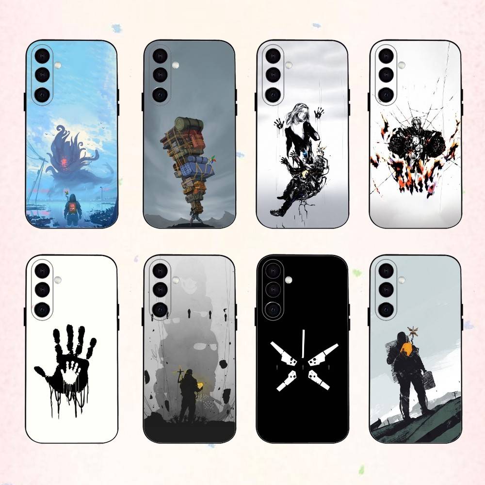 Game D-Death S-Stranding phone Case For Samsung Galaxy A73,A72,A71,A70,A53,A52,A51,Others Soft Black Shell