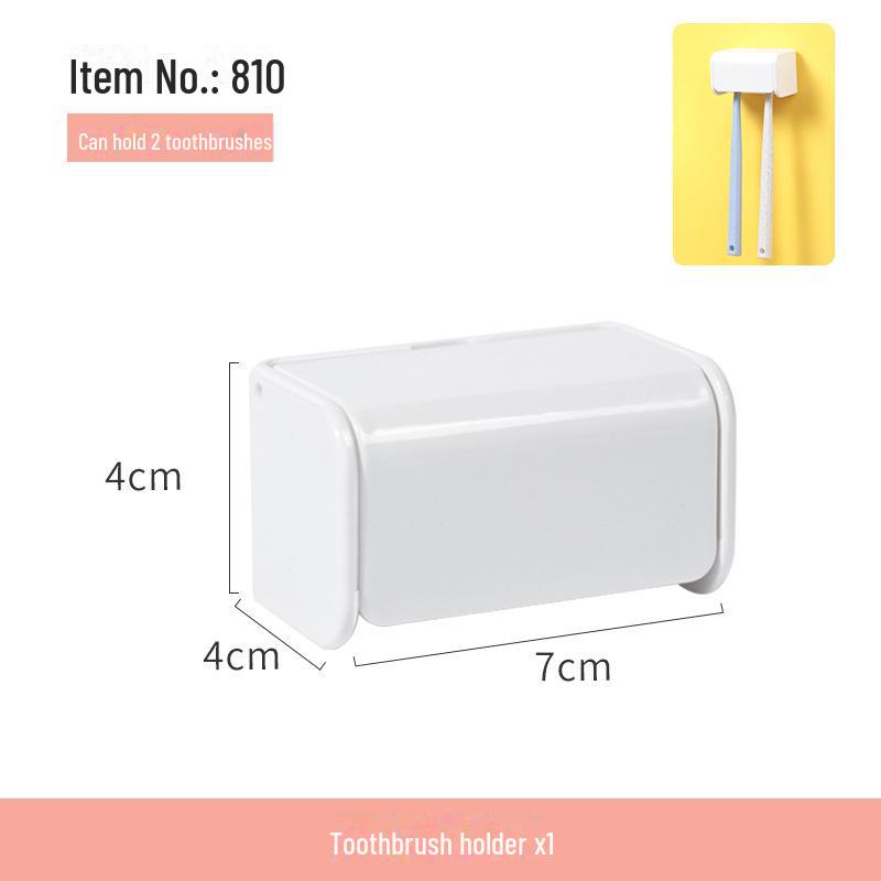 Support mural et support de rangement pour brosse à dents électrique japonaise sans perforation