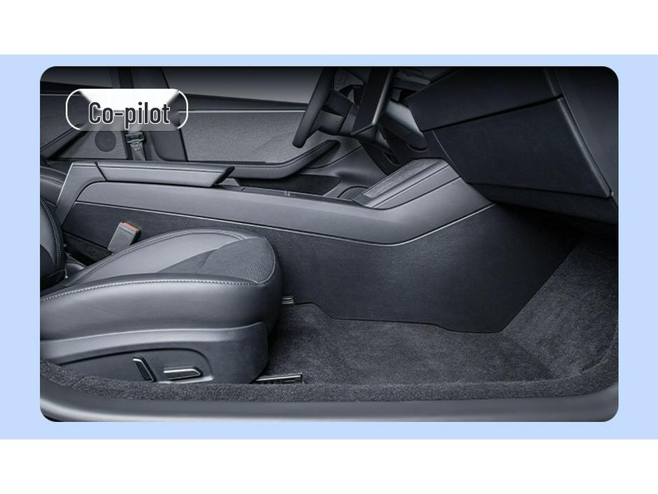 Tesla Model 3/Y Central Control Protective Anti-Kick Mats