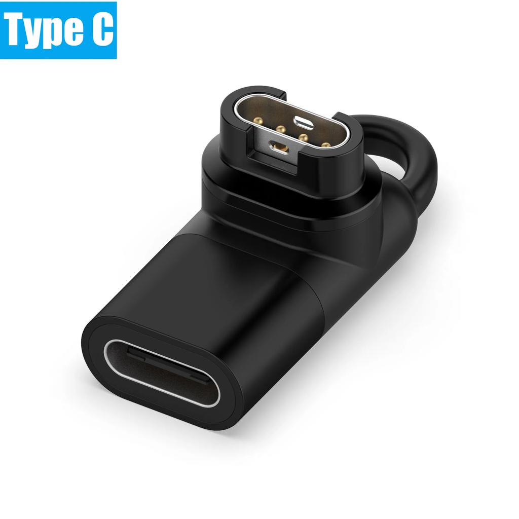 Für Garmin Uhr USB C/Micro/IOS Ladeadapter Ladekabel Konverter für Garmin Fenix 7X 7S Forerunner 955 965 Vivoactive 4