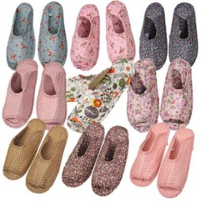Quilted Slippers, Slippers, Living Room Slippers