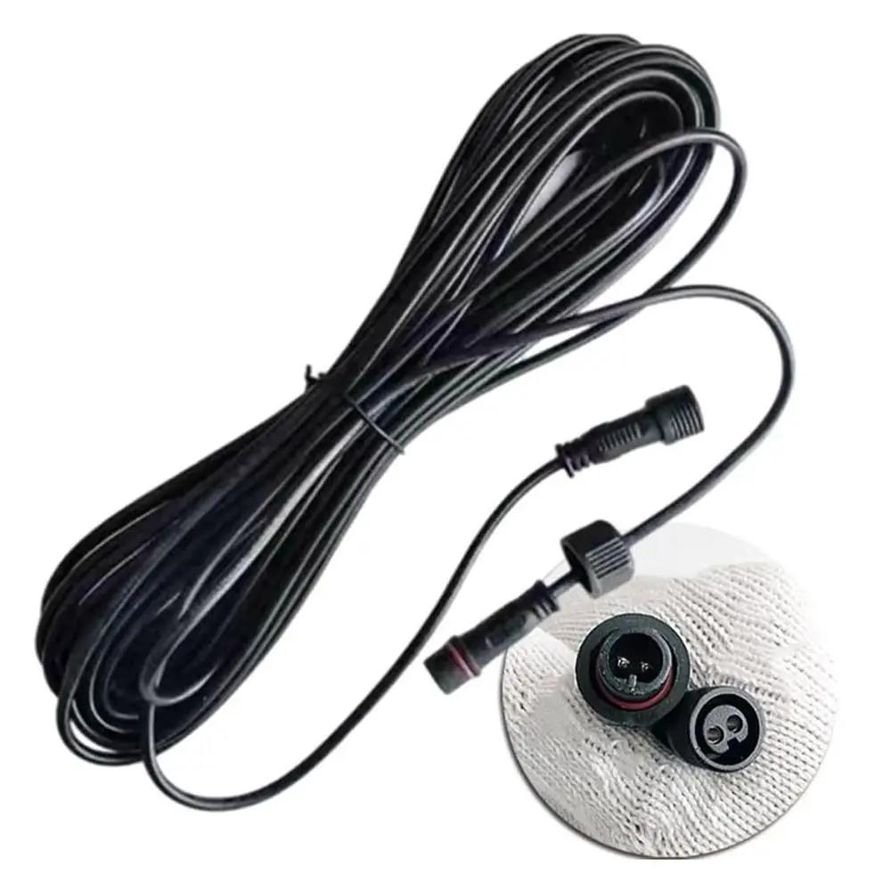 2 Pin Plug Solar Cable Extension 3M/5M/10M Waterproof Male and Female Extension Line Street Light Extension Cord