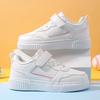 New Children Shoes Girls Sneaker White Pink Cute Daily Walking Kids Casual Sneaker Flat Sports Tennis Shoes for Girls