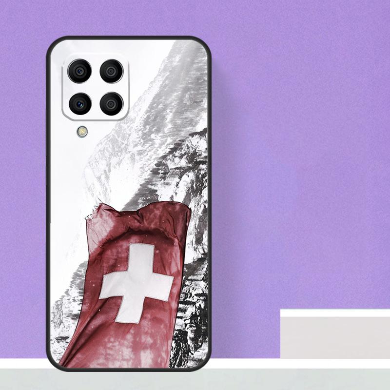 Switzerland Swiss Flag Case For Samsung Galaxy M16 M11 M21 M31 M20 M23 M54 M14 M34 M13 M52 M32 M12 M36 M56 M15 M55