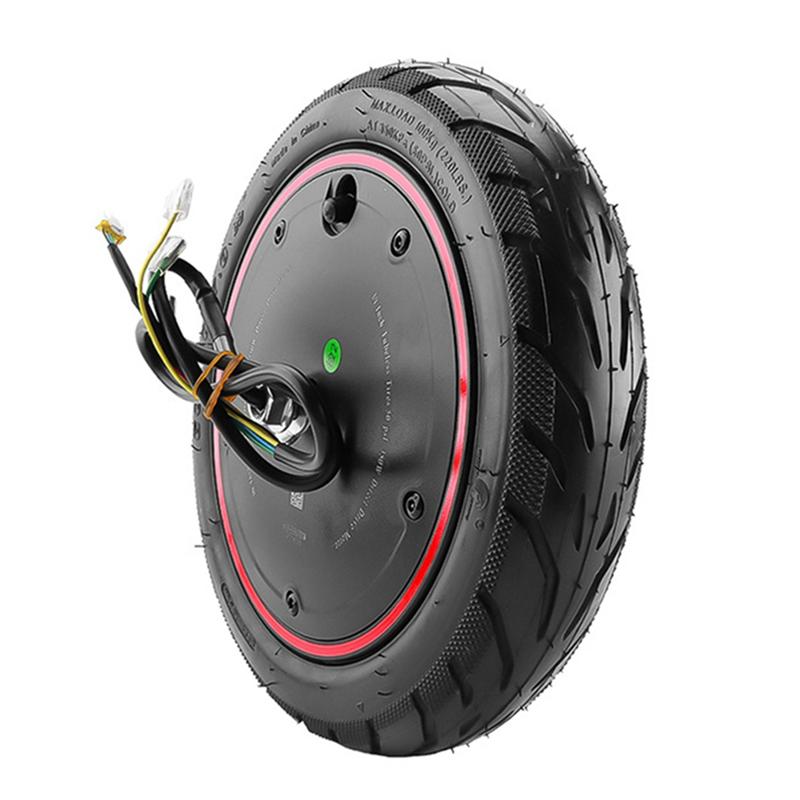 AUTO 36V 350W Elektrický motorový sestava předního kola pro koloběžku Xiaomi 4 Pro Kickscooter 10 palců Vakuové pneumatiky Díly