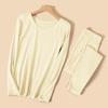 Women's Thermal Wool Underwear Set for Autumn/Winter - Warm, Lightweight, and Comfortable