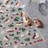 Glitter Starlight Rhinestones 5D Nail Stickers Gold Silver Bronzing Star Sun Adhesive Slider Nail Art Decorations Manicure Decal