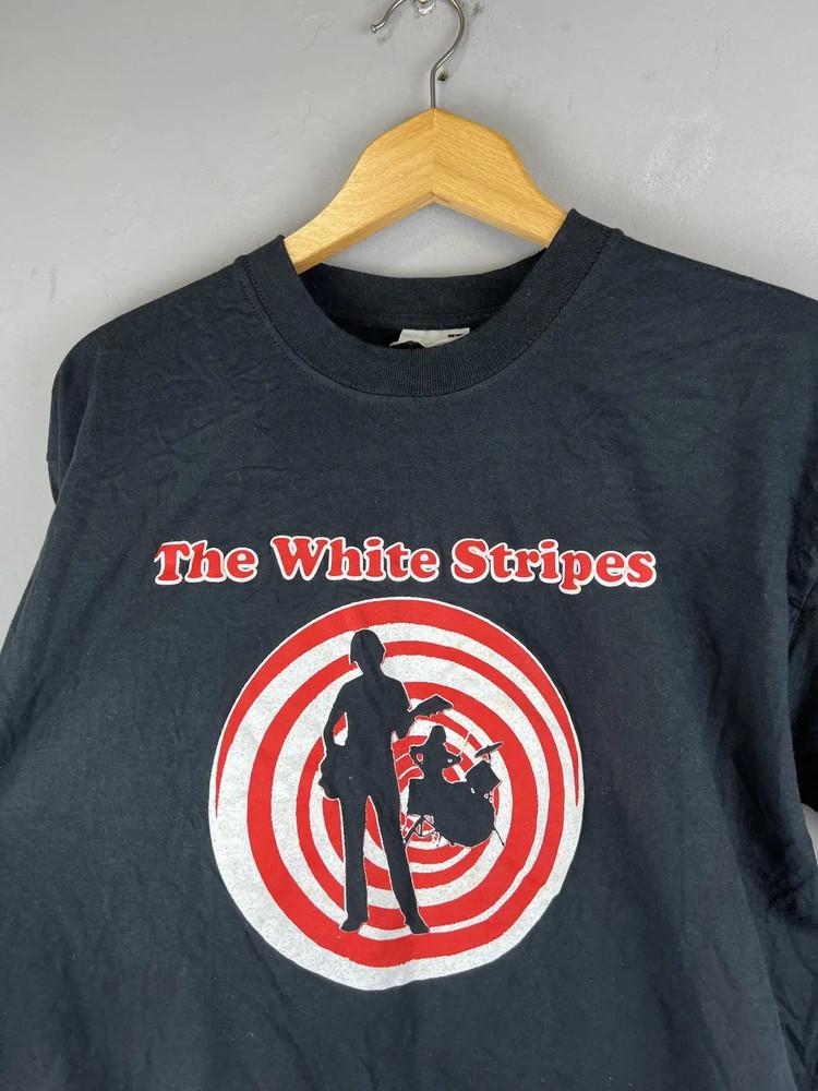 The White Stripes 2000 Vintage Band Tour T-Shirt BL564 Unisex T-Shirt