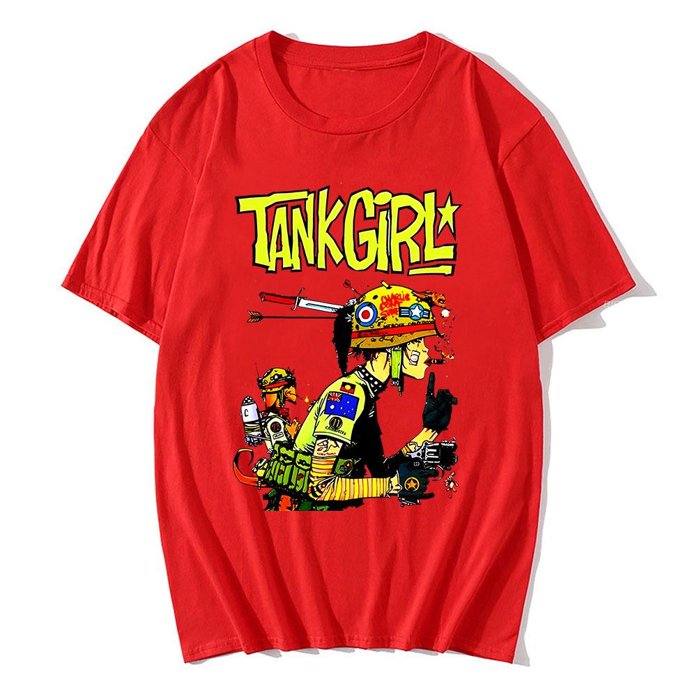 Tank Girl Feminist Charlie Dont Surf Tshirt Short Sleeve Oversized Teeshirt Funny Vintage Style Aesthetic Unisex Cotton Tops S