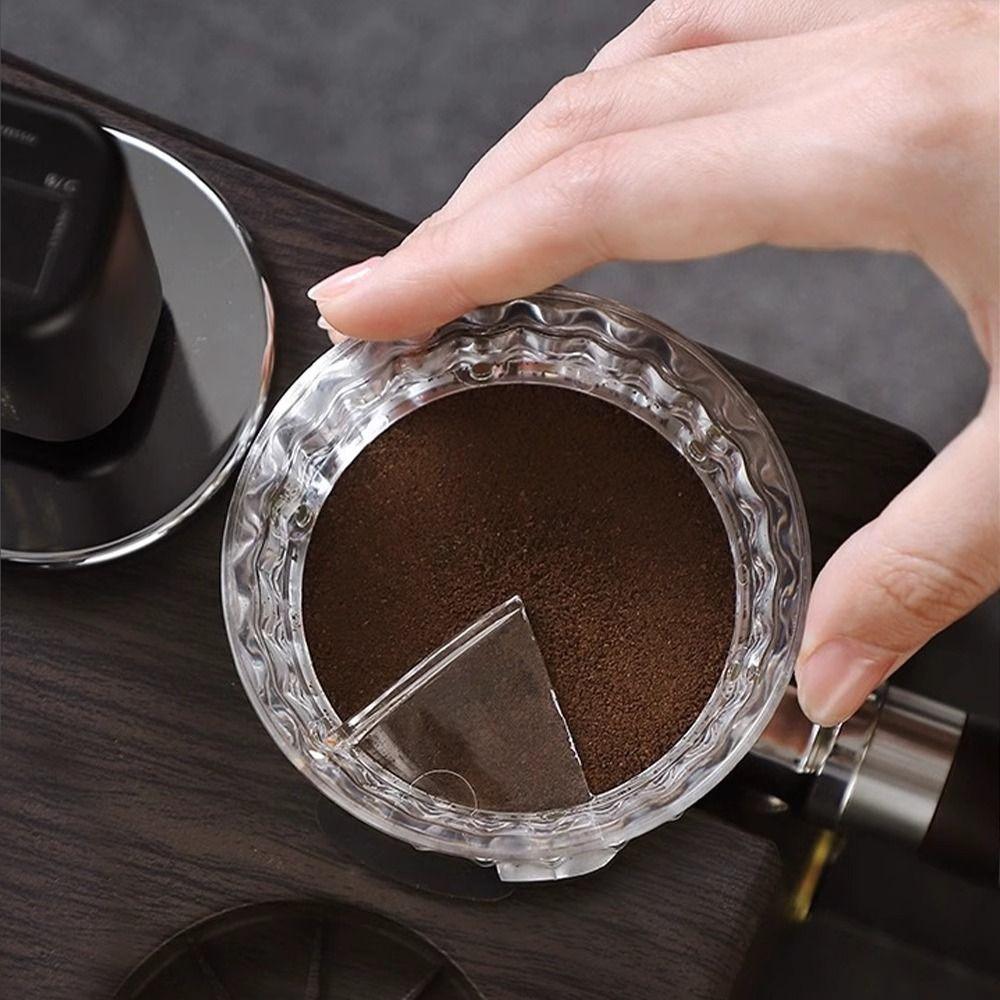 51/58mm Coffee Dosing Ring Plastic Filling Ring Tool Premium Espresso Dosing Funnel  Coffee Machine