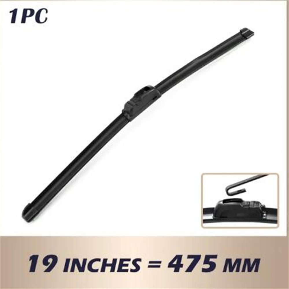 Universal U-type Car Wiper Blades Soft Rubber Windscreen Wipers Auto Windshield 14" 16" 17" 18" 19" 20" 21" 22" 24" 26" Fit Hook