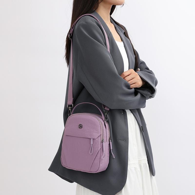 Women's Solid Color Handbag Nylon Shoulder Bag
