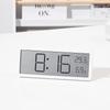 LCD Screen Digital Wall Clock Time Temperature Humidity Time Display Electronic Clock Desktop Digital Clock Battery Powered