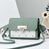 Bag women's new trendy foreign style shoulder messenger mobile phone bag versatile Internet celebrity small square bag