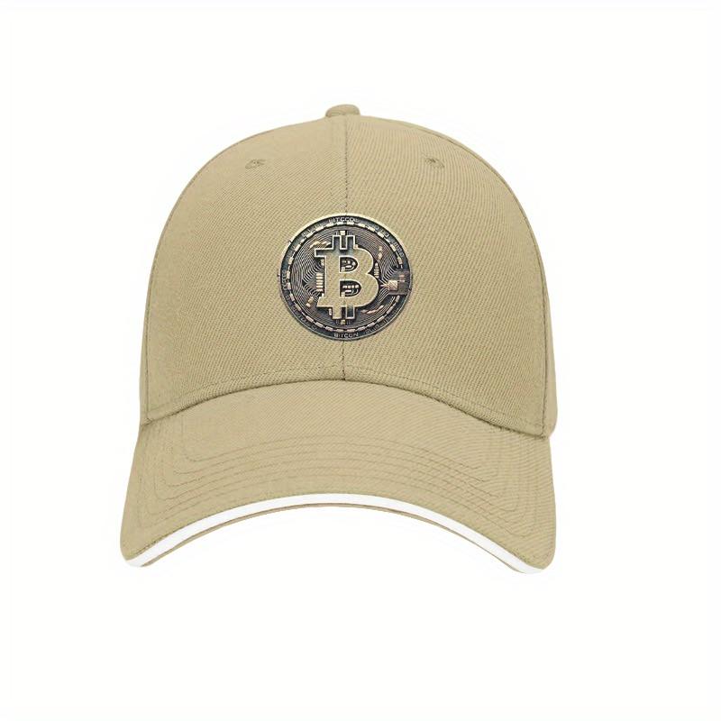 Bitcoin Crypto  Baseball Cap Unisex Adjustable Cotton Casual Summer Outdoor Headwear