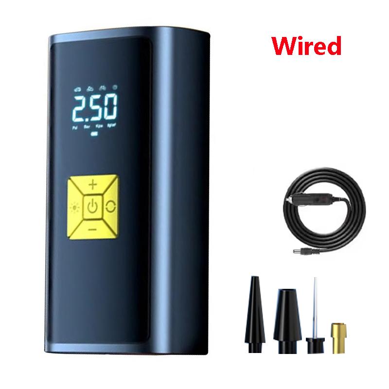 

Беспроводной автомобильный воздушный насос портативный воздушный компрессор электрический насос для накачивания шин 150 фунтов на квадратный дюйм для мотоцикла велосипеда лодки автомобиля шина мяч