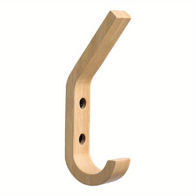 

Креативные деревянные крючки, Крючки для одежды в прихожей, Настенная вешалка для одежды за дверями, Деревянные крючки, Хранение осенью и зимой 1pc