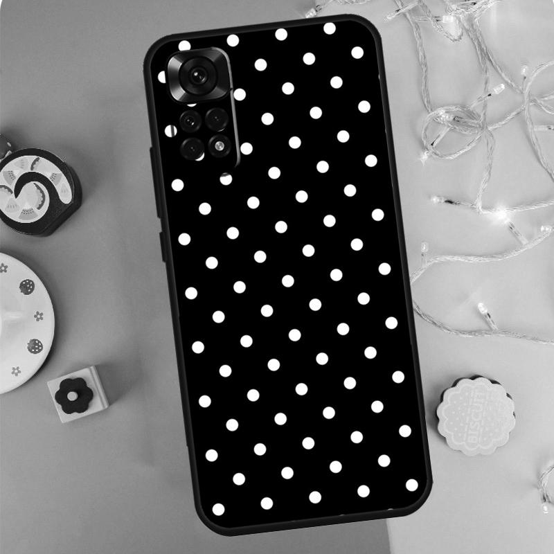 Black and White Dalmatian Cow Zebra Case For Xiaomi Redmi Note 14 Pro 9 10 11 12 13 9S 10S 11S 12S Redmi 14C 10C 12C 13C Cover