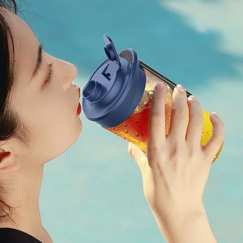 Taşınabilir Elektrikli Meyve Sıkacağı USB Mikser Meyve Sıkacağı Makinesi Smoothie Blender Limon Portakal Meyve Sıkacağı Kablosuz Blender 300 ml Meyve Sıkacağı Fincan Seti