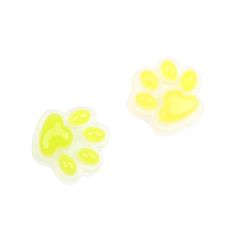 Glow-In-The-Dark Cat Claw Toilet Press Button Long Nail Protector For Women Toilet Bath Room Water Press Flush Button