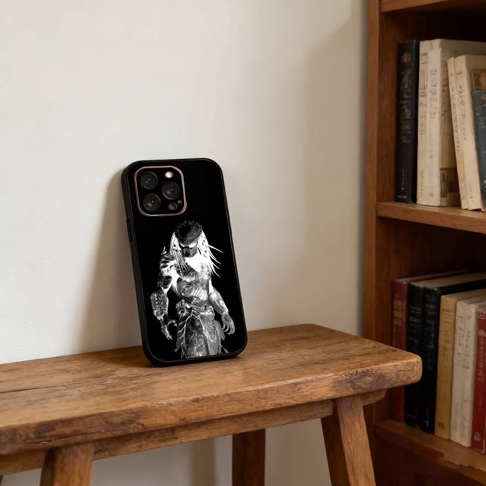 

The P-Predator Phone Case For iPhone 17, 16,15,14,13,12,11 Plus,Pro Max, Others Soft Black Cover iPhone13Pro