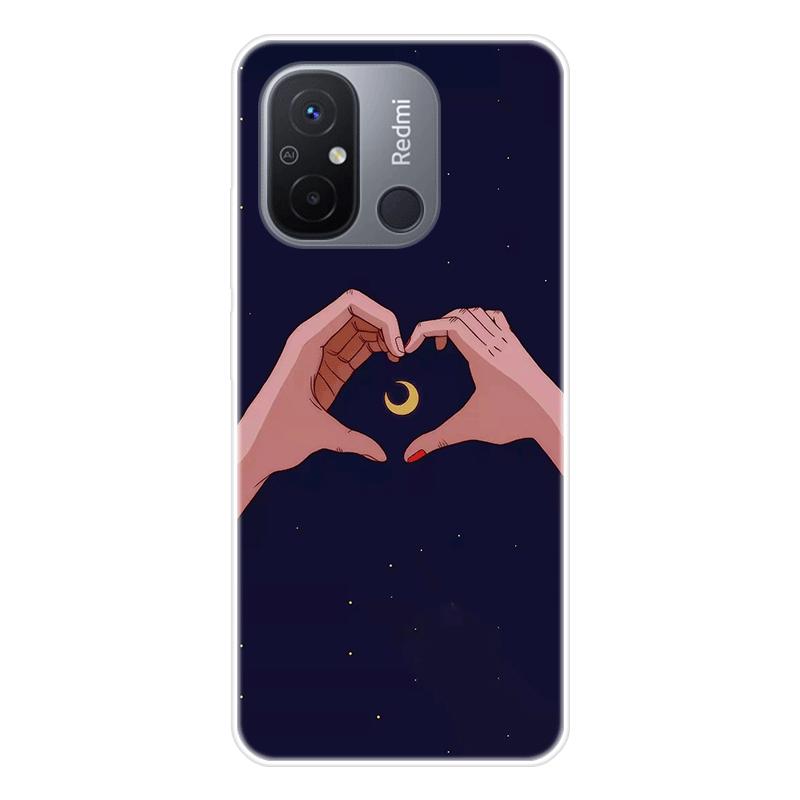 For Xiaomi Redmi 12C 12 C Redmi12C Case Soft Silicone Back Cover Cartoon Phone Case Diversification