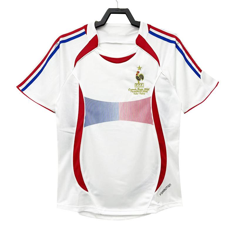 Club retro jersey home and away retro top nostalgic league Champions League version short sleeve Red Devils main Real Madrid