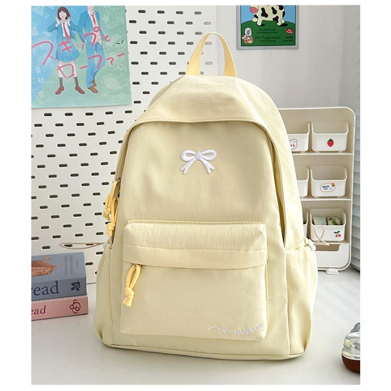New Highvalue Japanese Ins Fresh and Sweet Candycolored Backpack, Lightweight and Largecapacity Backpack for Junior High School Students
