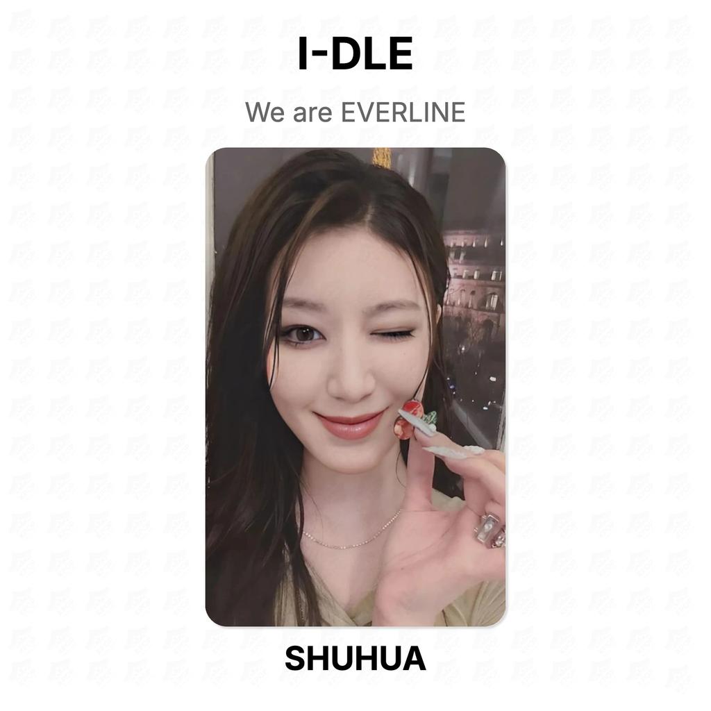 I-DLE Siamo EVERLINE Fotocarta Ufficiale