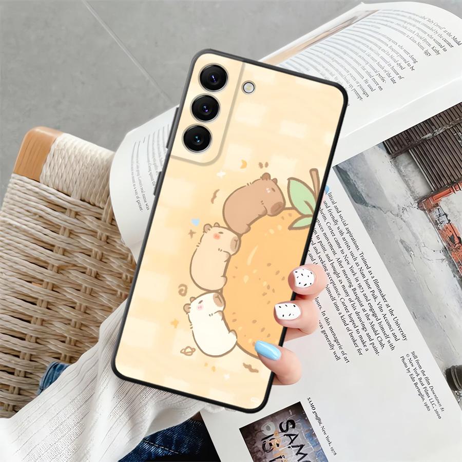 

Case for Samsung Galaxy A10 A12 A04 A06 A40 A16 A03 A20 A13 A50 A05 A70 A30 A15 Black Soft Phone Cover Cartoon Pufferfish Galaxy A03s