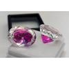 Natural Pitambari Sapphire Oval Cut 35-36 Ct Pair Fabulous Certified Gemstone