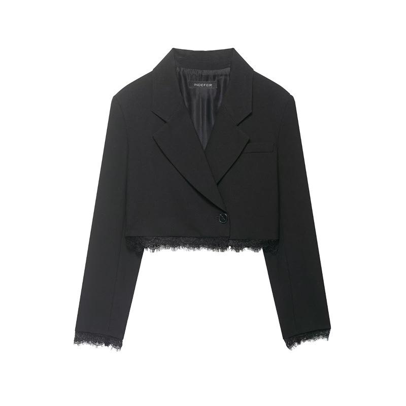 2026 Lace Short Suit Jacket & Shorts Set