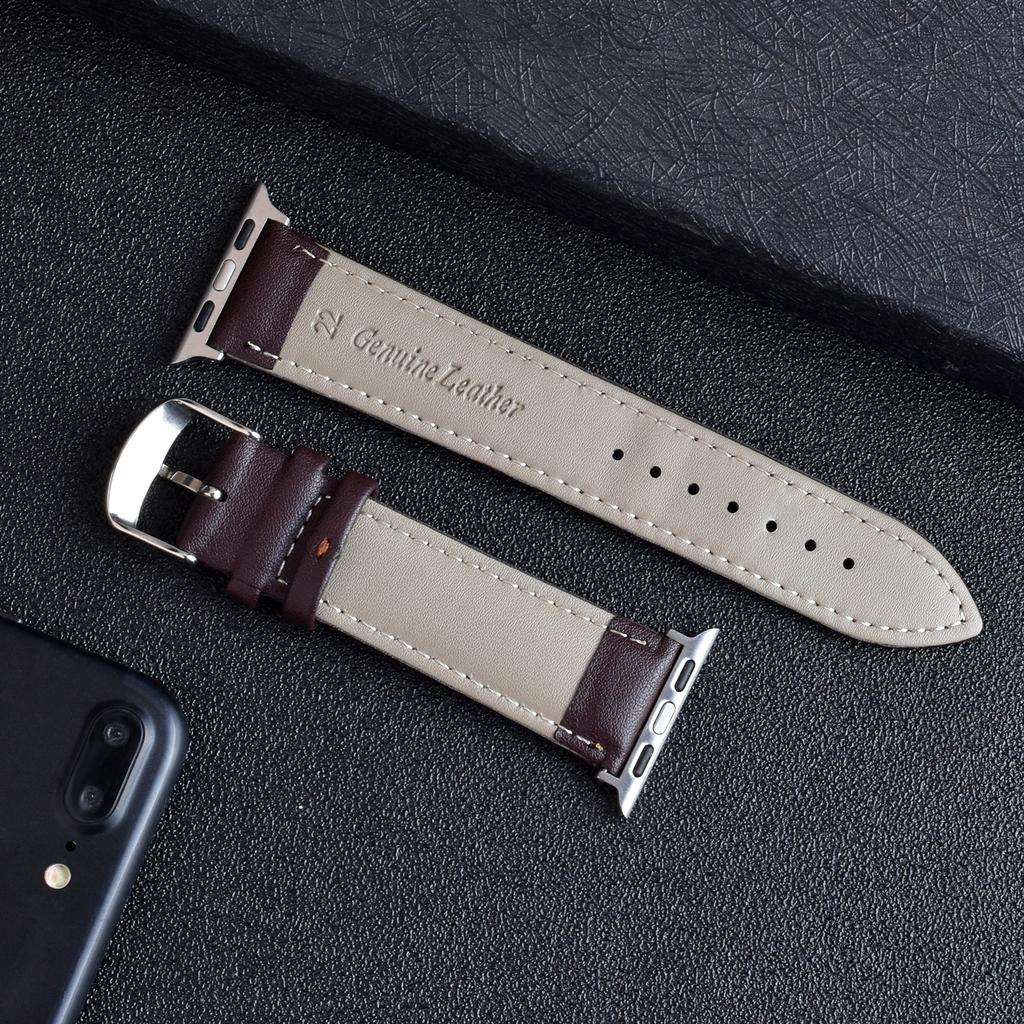 Bracelet Belt Leather Band for Apple Watch Series 10 42mm 46MM 44MM 40MM 41MM 45MM 49mm Strap for iWatch 10 9 8 7 6 SE 5 4 Wristband
