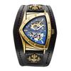 Fashionable Men's Watch Triangle Hollowed Out Luminous Fully Automatic Mechanical Movement Mechanical Watches Reloj Automático