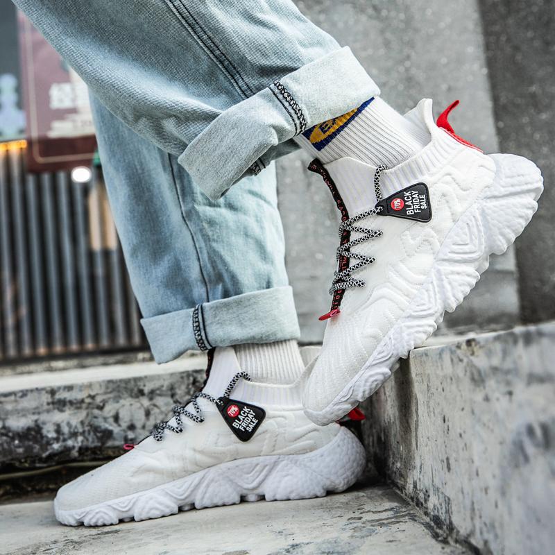 Men Running Shoes Lace up Men Sport Shoes Lightweight Comfortable Breathable Walking Sneakers Tenis Masculino Zapatillas Hombre