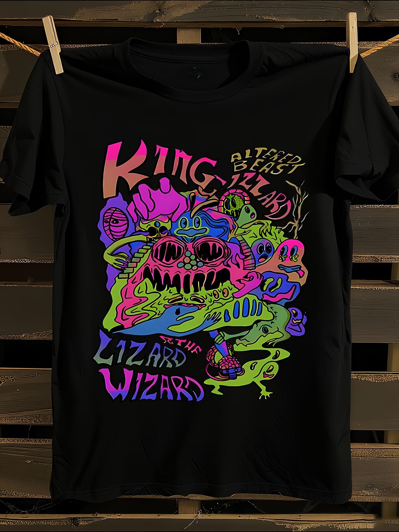 King Gizzard The Lizard Wizard Logo Tshirt M