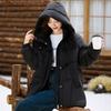 Fashion Woman Winter Coats Hooded Thick Warm Casual Winter Jacket Women's Parkas