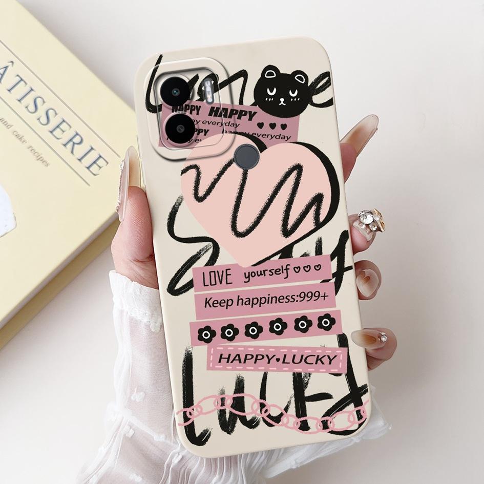 Redmi A1 Case For Xiaomi Redmi A1 Plus Cover Lovely Rabbit Panda Rabbit Shockproof Silicone Bumper For Xiaomi Redmi A2 A2+ Funda