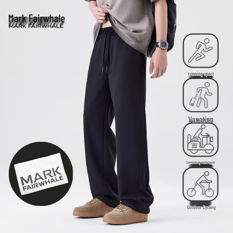 MARK FAIRWHALE Men s Loose Fit Casual Long Pants 4XL