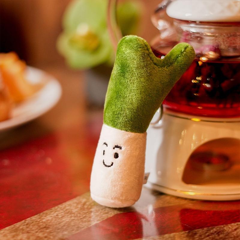 Plush Doll Claw Machine Stall Couple Bag Small Pendant Keychain Squeak School Bag Hanging Decoration