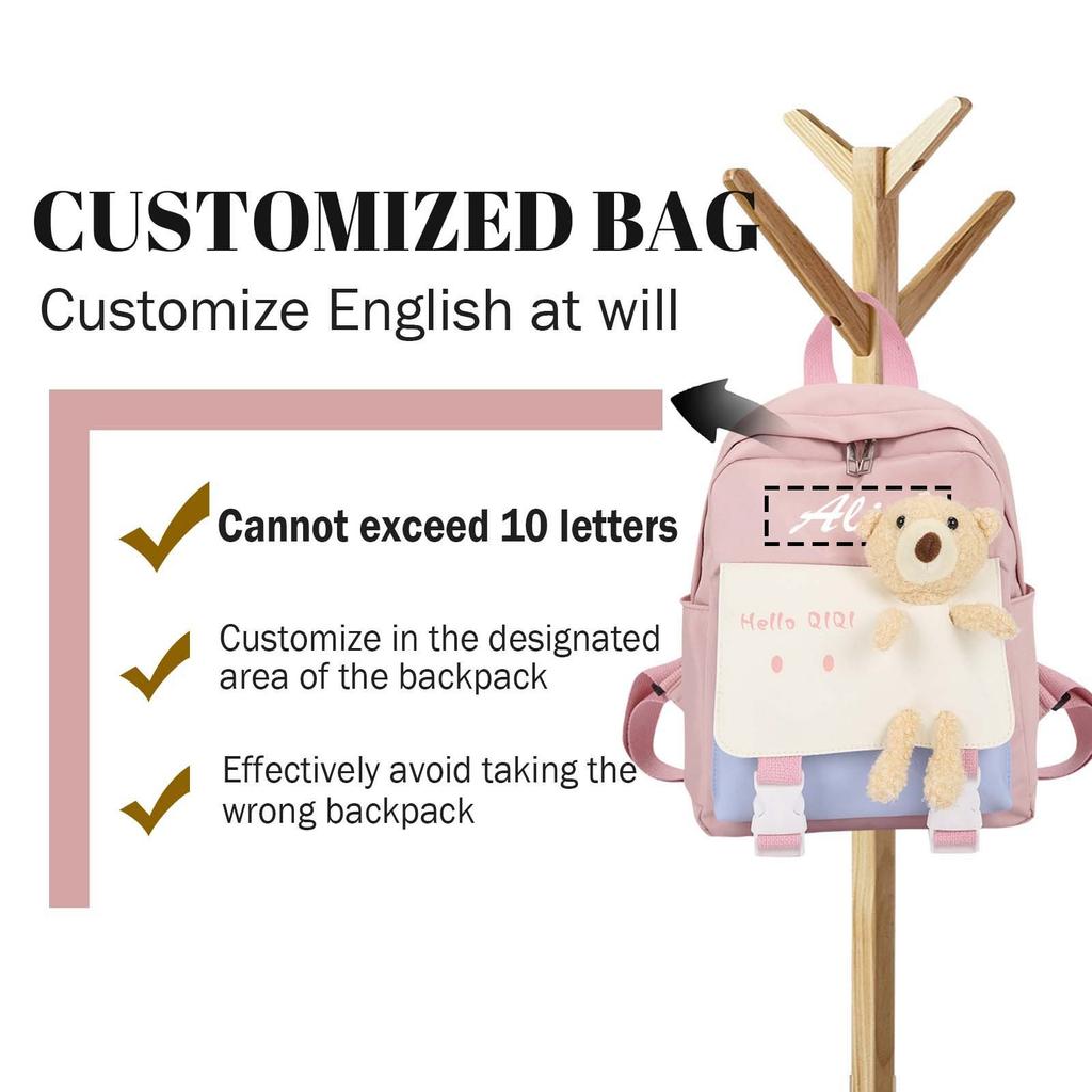 Personalized Boys And Girls Backpacks, Travel Backpacks, Embroidered Name Tags, Unique Keepsake Gifts, Kids Backpacks