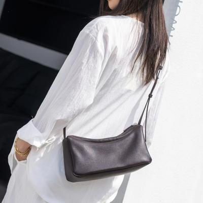 Women's Genuine Leather Single-Shoulder Phe Bag, Lightweight Crossbody Tote Bag for Commuting, Perfect for Work & Shopping