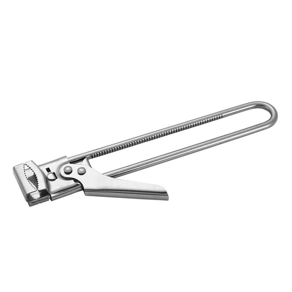 Stainless Steel Adjustable Jar Opener Effortlessly Opens & Bottle Can Opener Lids E0I0