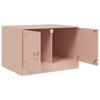 Pink Coffee Table 67 X 50 X 44 Cm Steel
