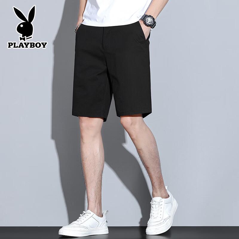 Playboy Men s Breathable Loose Fit Casual Shorts 36
