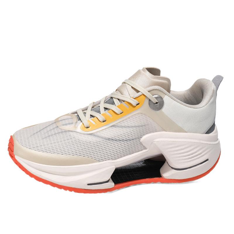 Autumn Running Shoes Men's and Women's Ultra-light Carbon Plate Shock Absorption Mesh Surface Breathable Lightweight Wear-resistant Shock Absorption