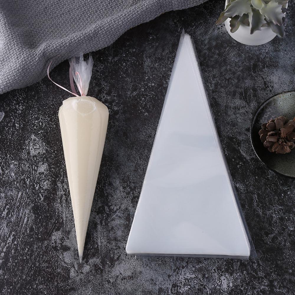 50Pcs/set Transparent Piping Bag Multifunction Pastry Pipette Bag  Kitchen Baking Accessories